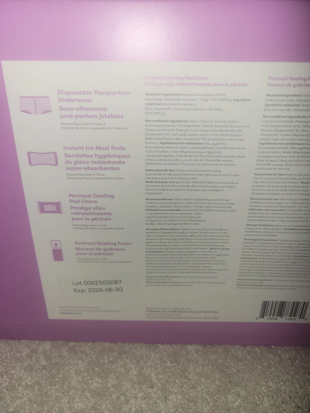 Frida Mom Postpartum Recovery Essentials Kit - photo 2