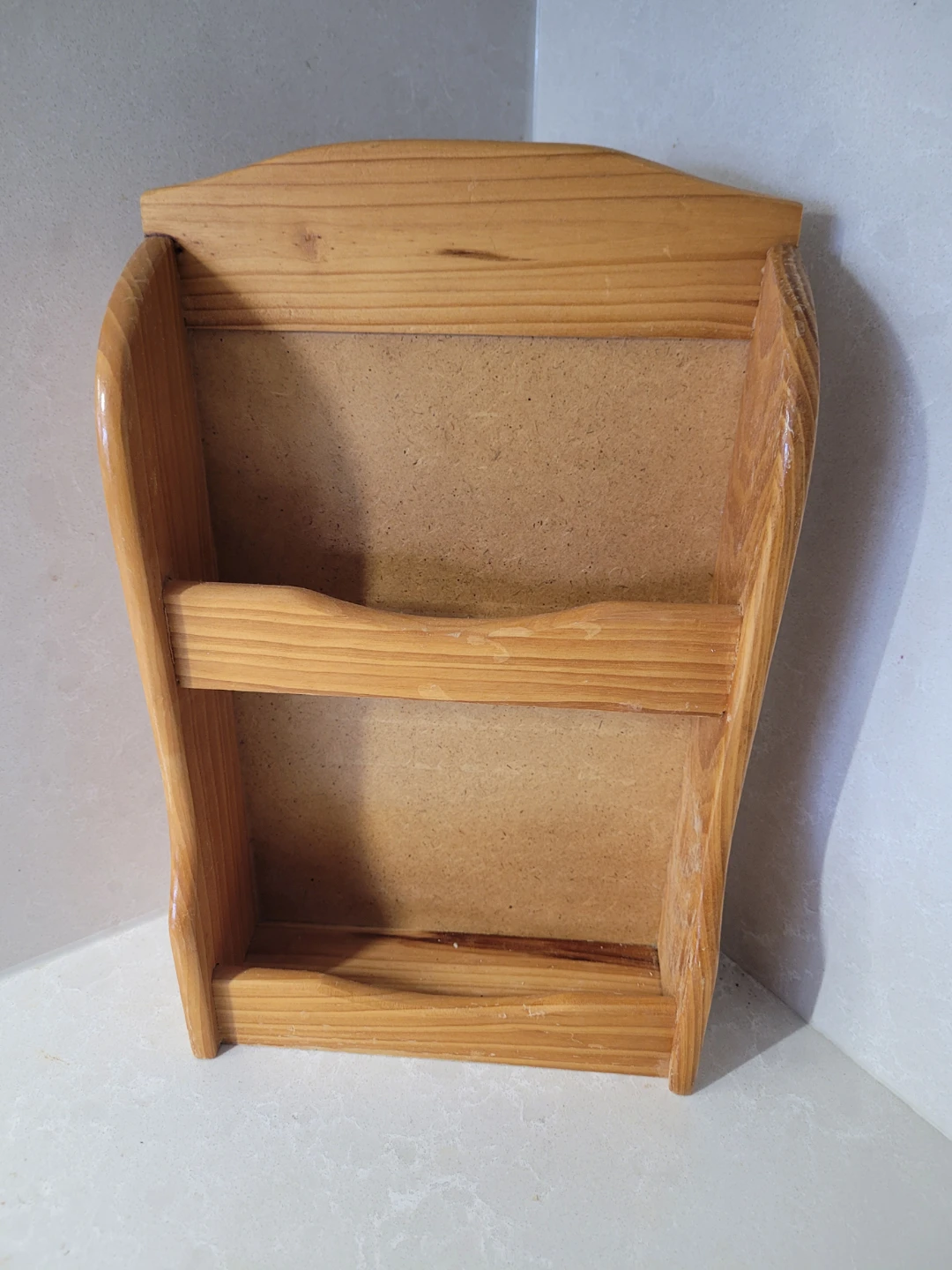 Small Wooden Wall Shelf/Spice Rack