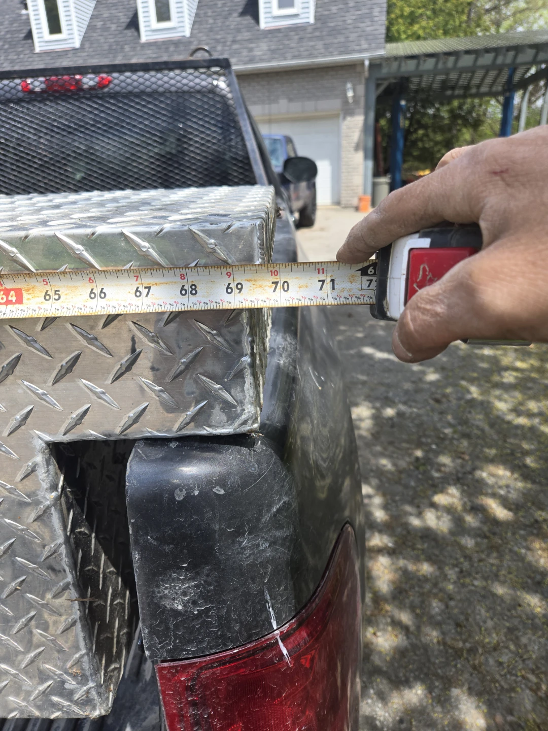 Aluminum Diamond Plate Truck Box Tool Chest - photo 3