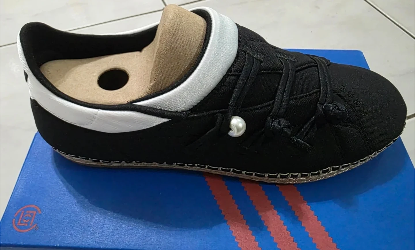Adidas CLOT QI FLOW BY EDC Shoes Black White Men's 7 / Women's 8 - photo 2