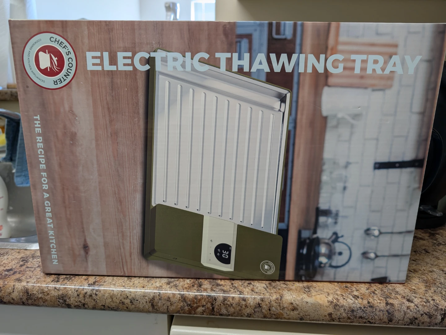 Chef's Counter Electric Thawing Tray (Brand new in box)