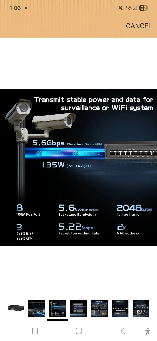 11-Port PoE Switch with 3-Port Uplink - photo 3