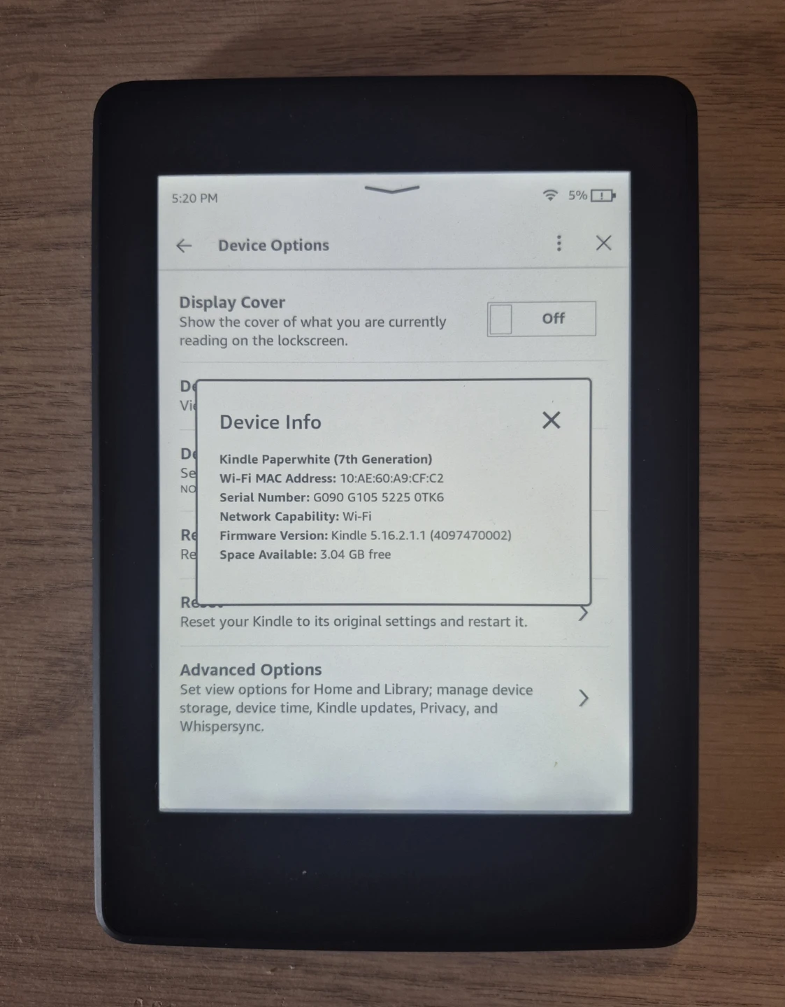 Amazon Kindle Paperwhite (7th Generation) - photo 2