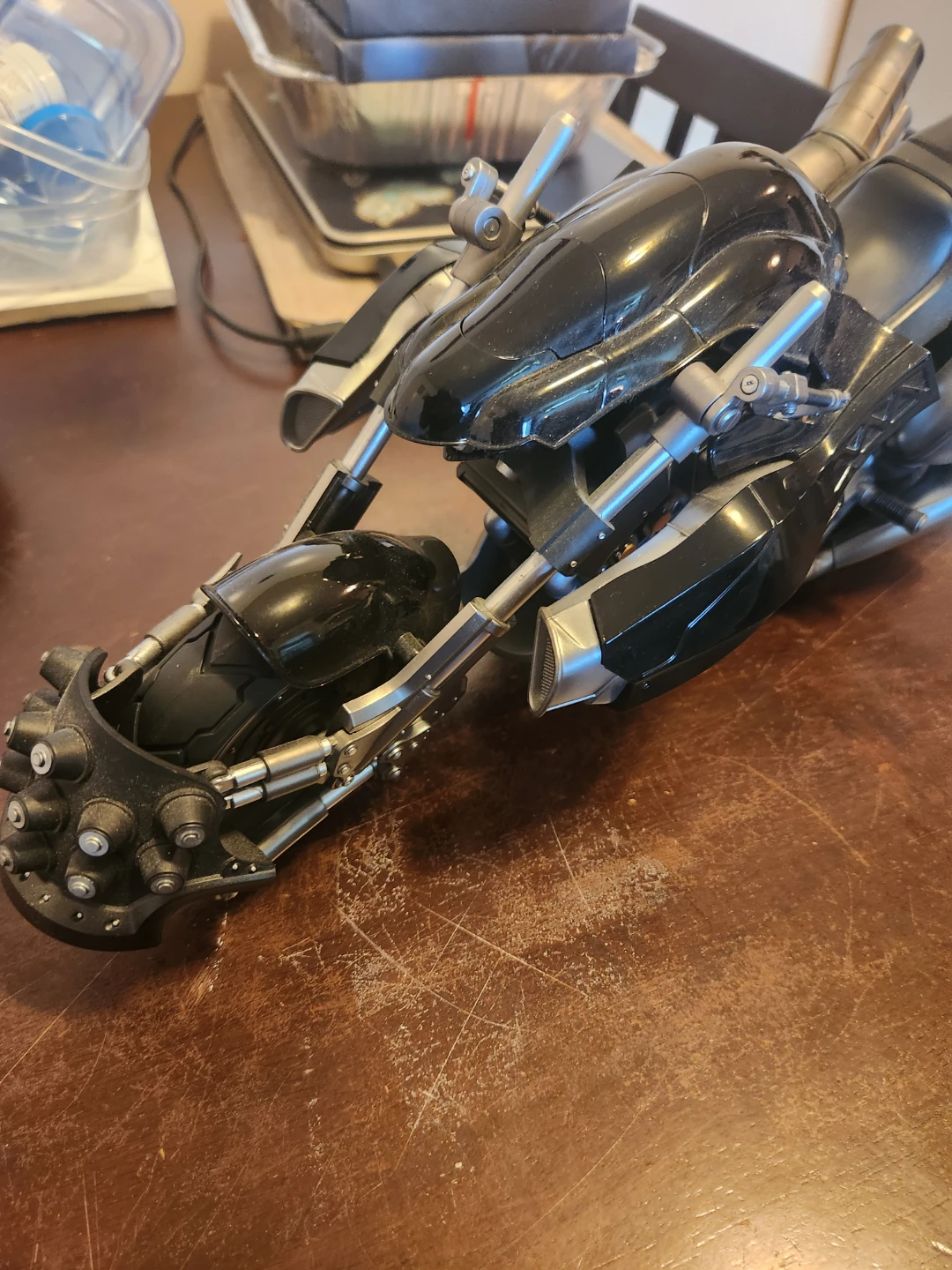 Black Motorcycle Model