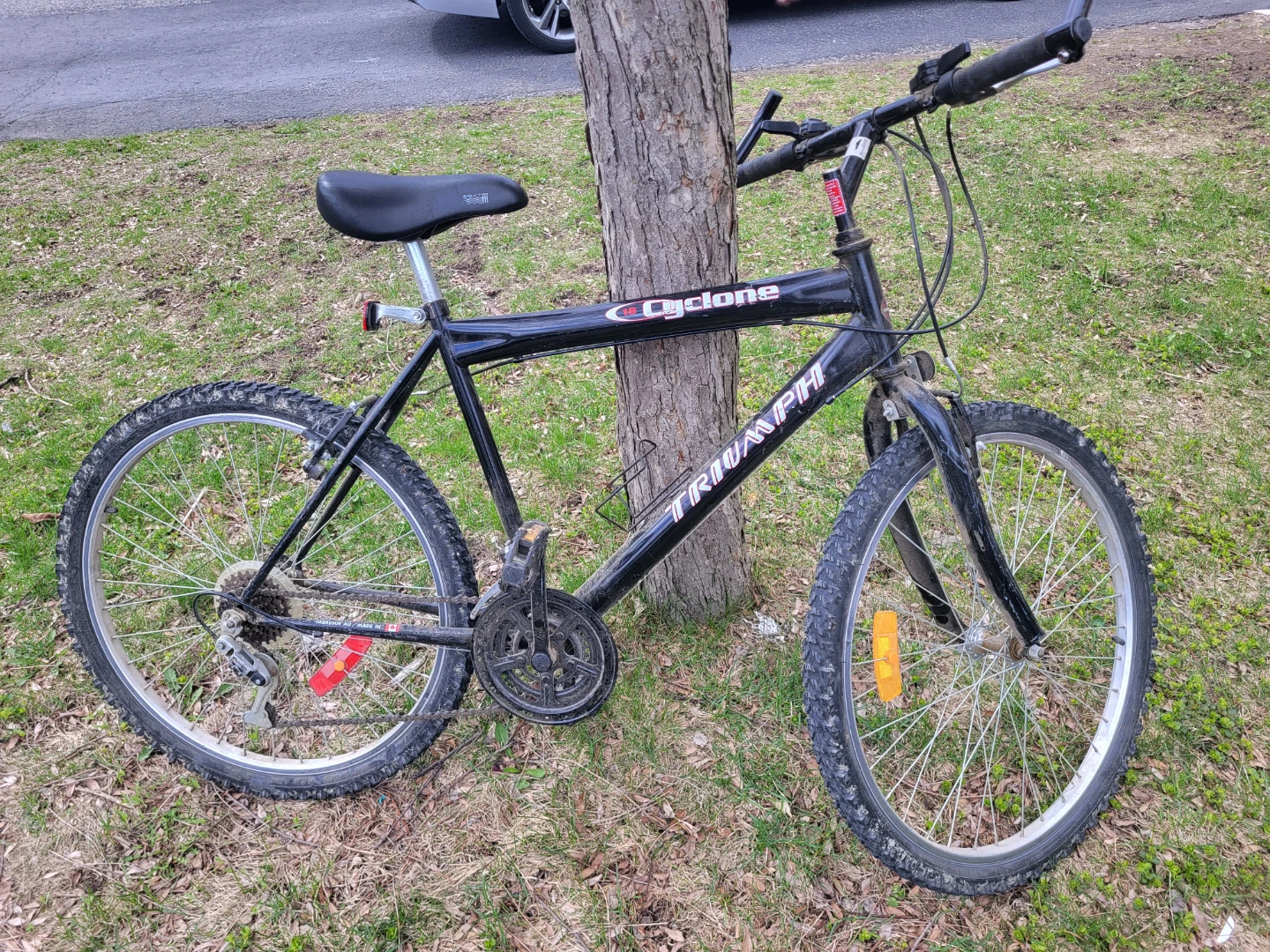 Black Cyclone Triumph Adult Mountain Bike