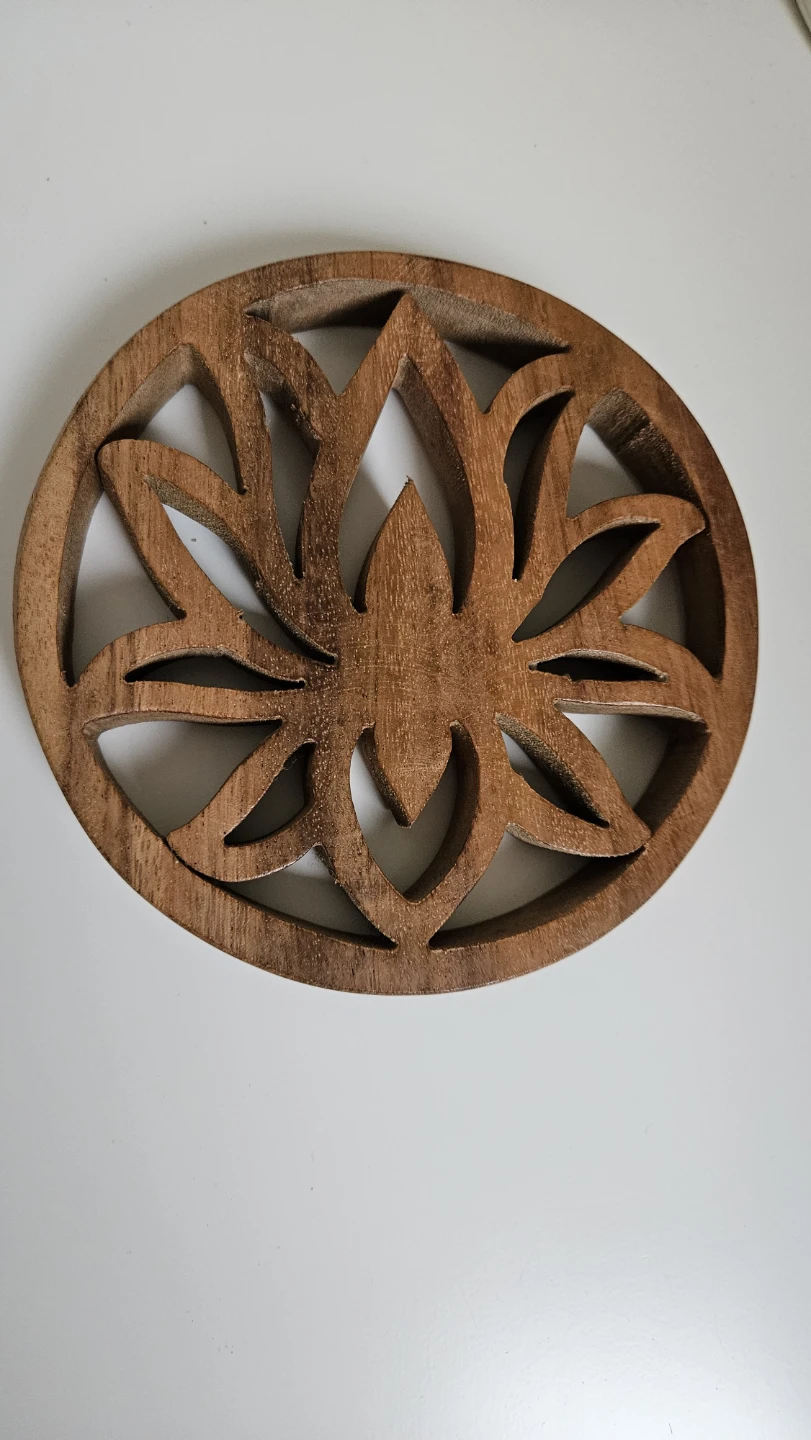 Lotus Wood Carving - photo 3