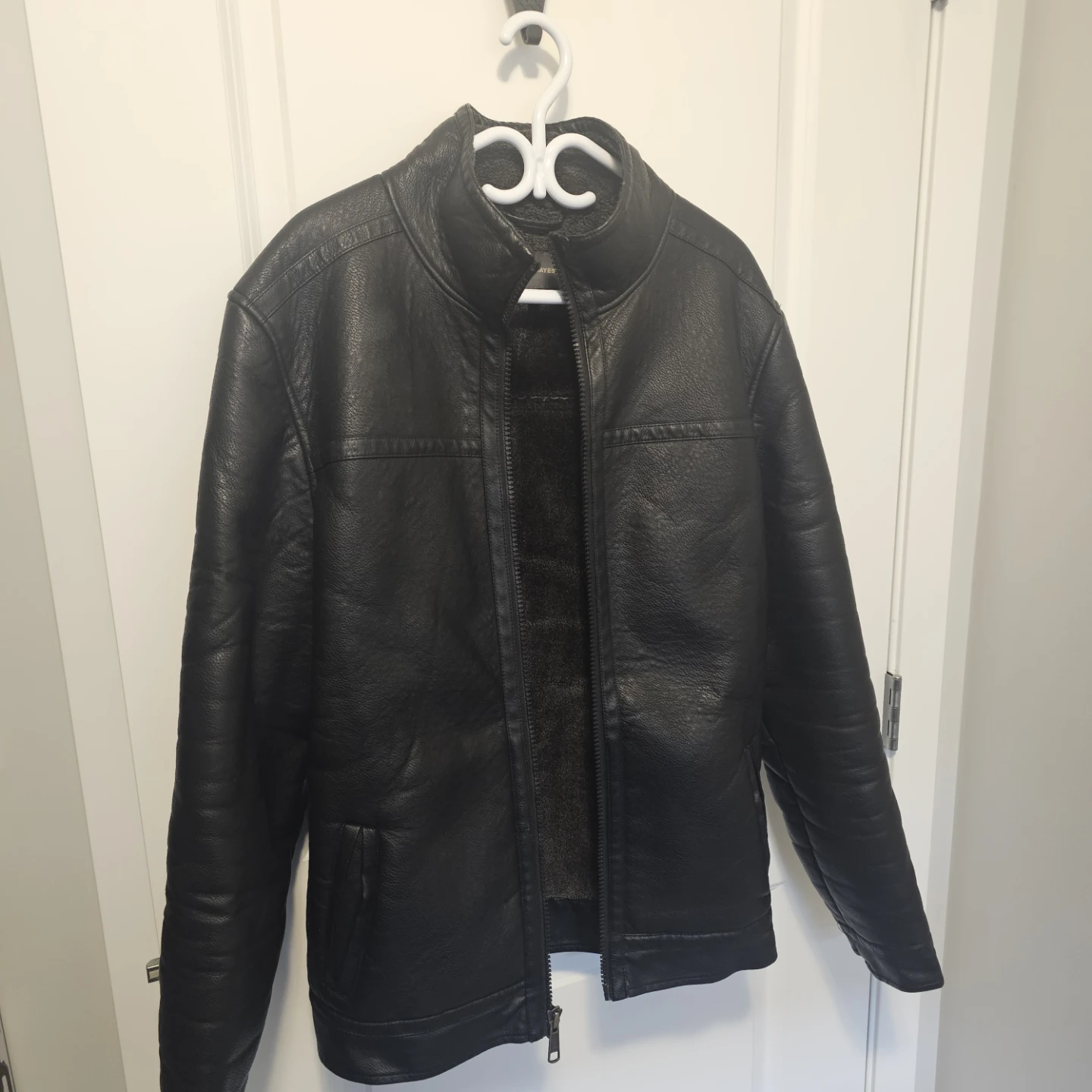 Denver Hayes Faux Leather Jacket - Medium