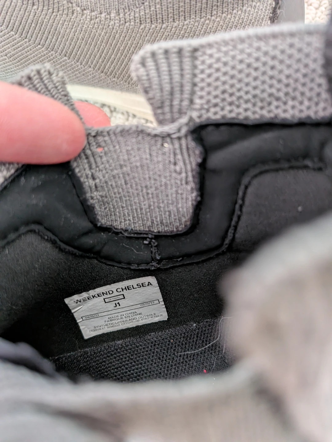 Vessi Weekend Chelsea Sneakers - Concrete Grey - photo 2
