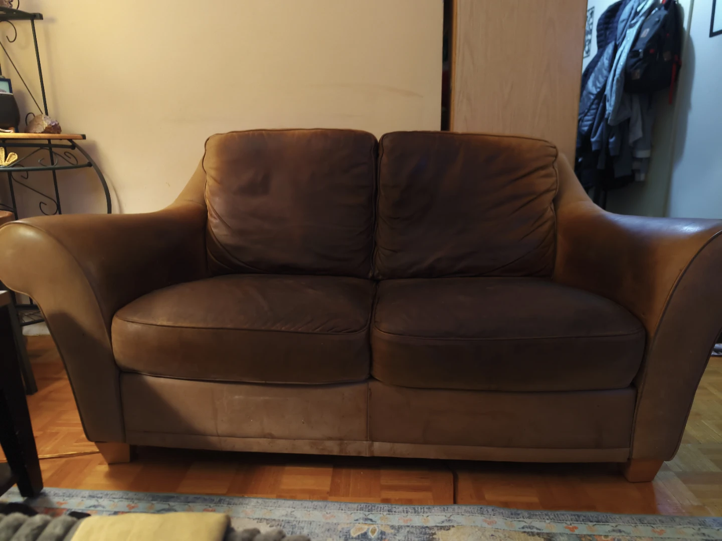 Free Couch/Loveseat (Suede) (Not Micro-Suede) (Read Desc)