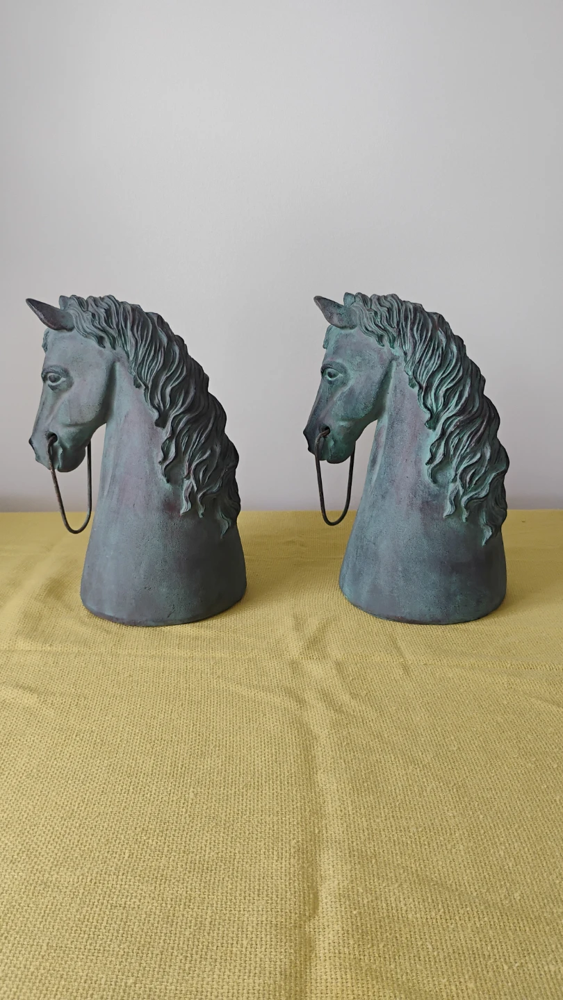 Horse Head Bookends Set - photo 2