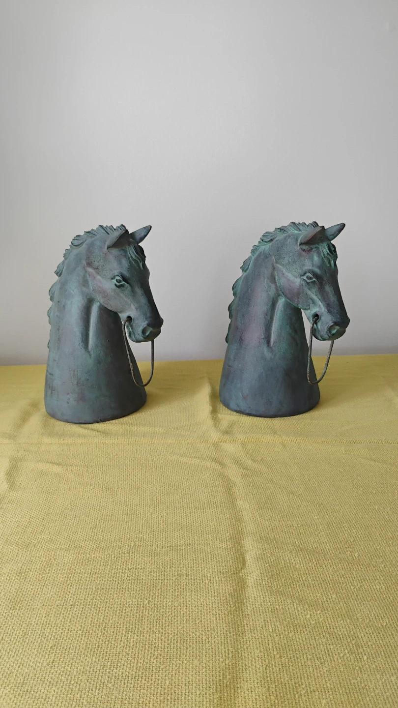 Horse Head Bookends Set - photo 3