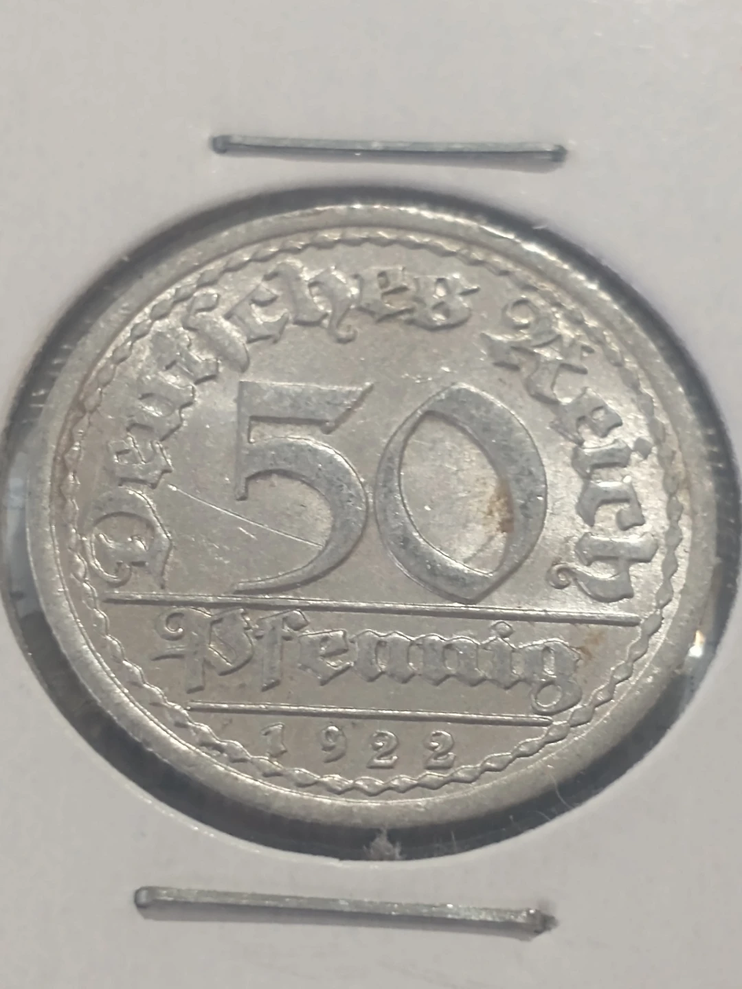 1922A Germany 50 Pfennig Coin