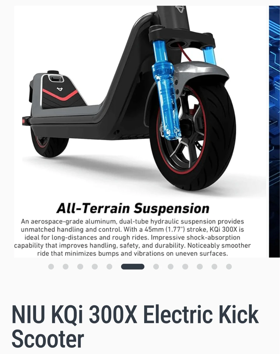NIU Electric Kick Scooter - photo 2