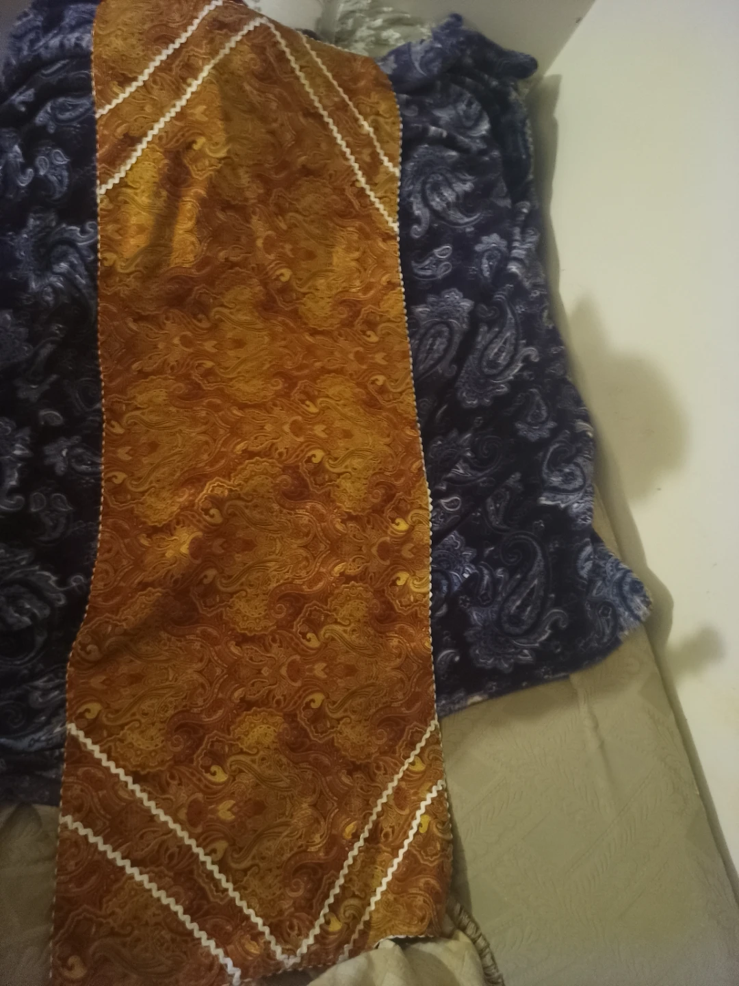 Paisley Pattern Table Runner
