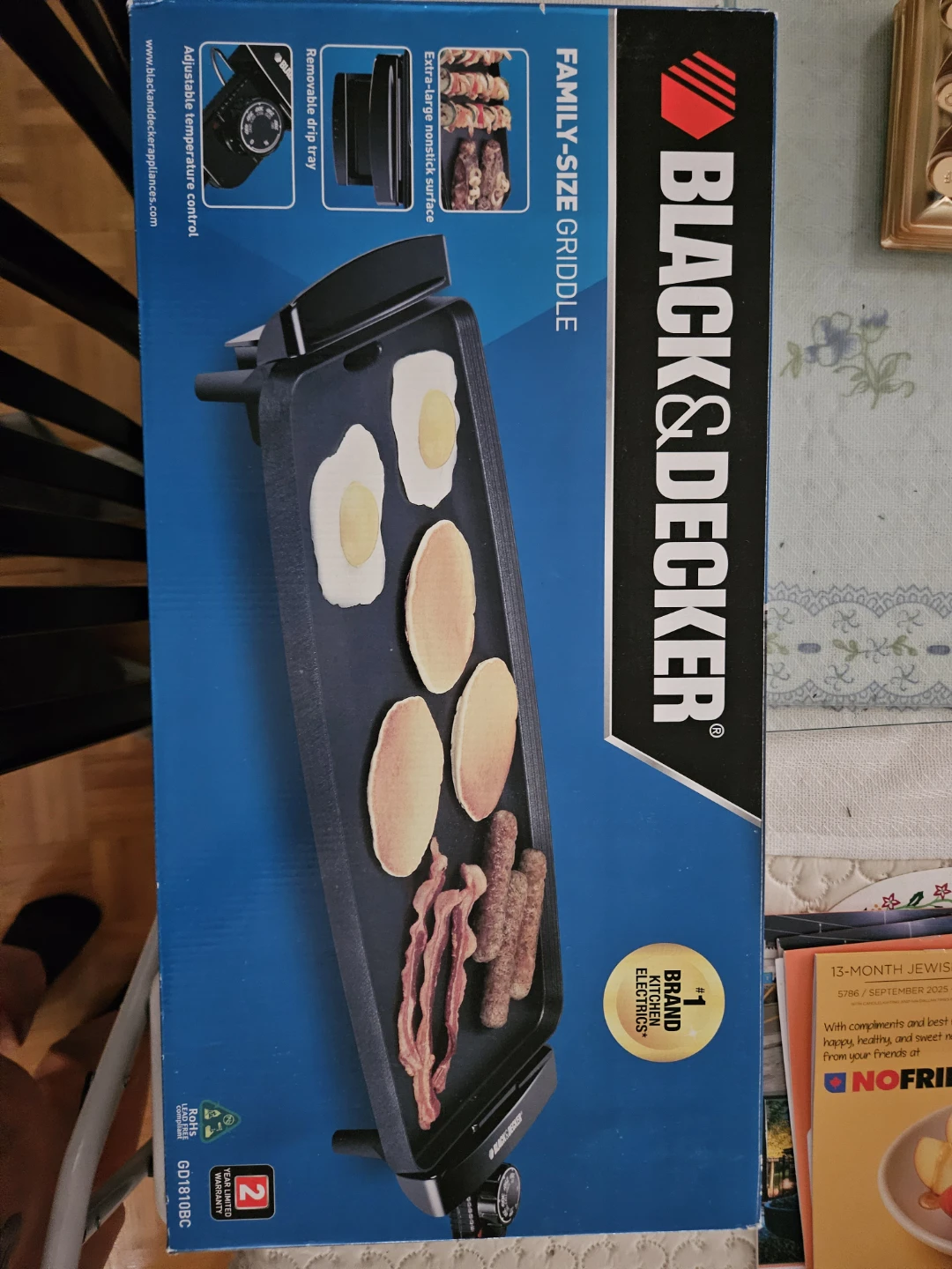 Black+Decker Family-Size Griddle
