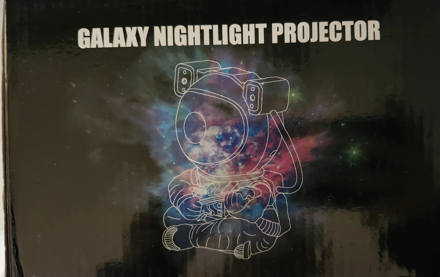 Astronaut Galaxy Nightlight Projector with Remote