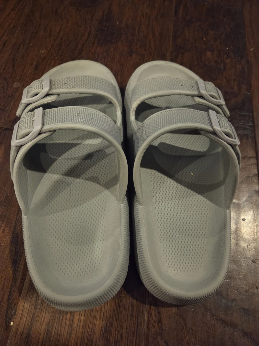 Grey Slide Sandals Size 42-43 - photo 2