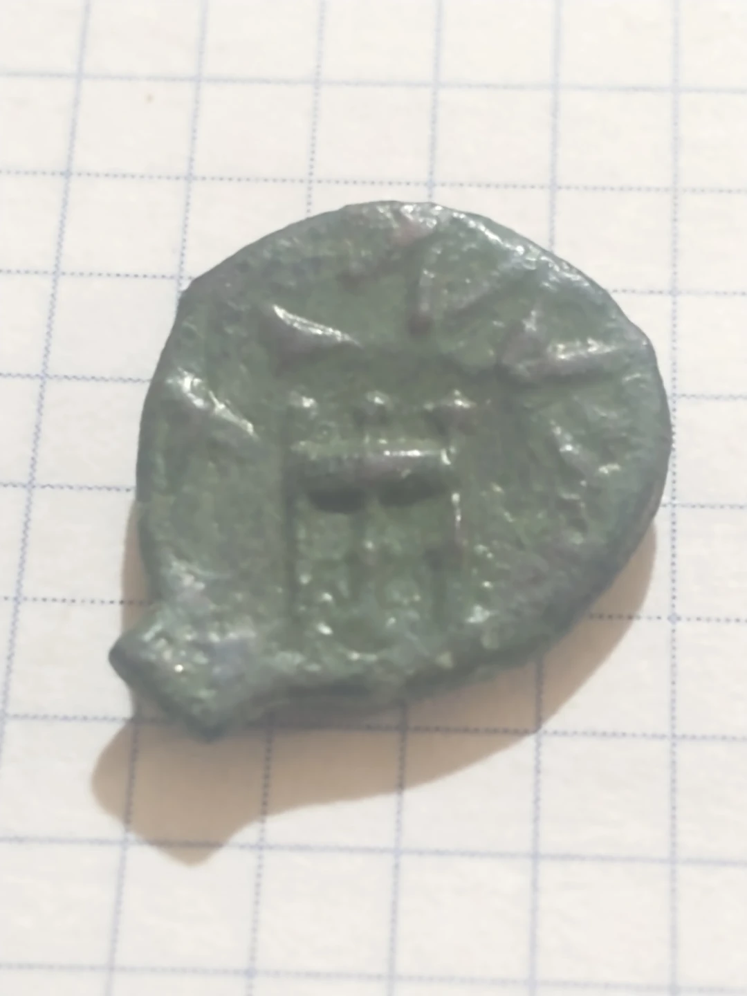 Unusual 3rd century BC Pantikapaion, Thrace, ancient Greek coin - photo 2
