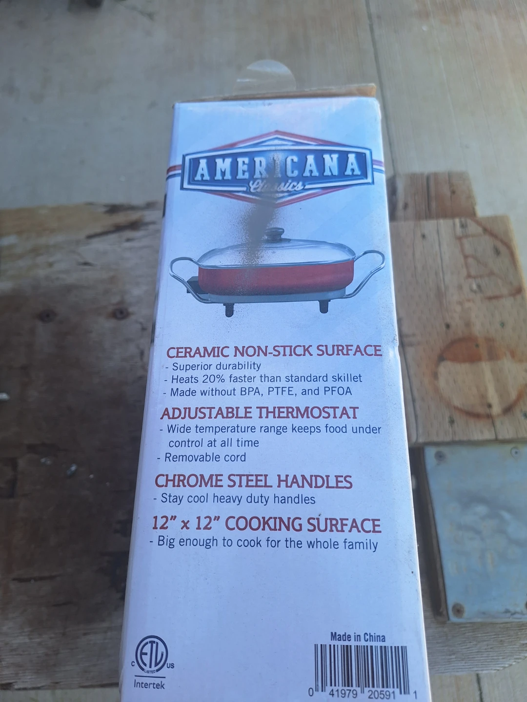 Americana Classics Electric Skillet - photo 2