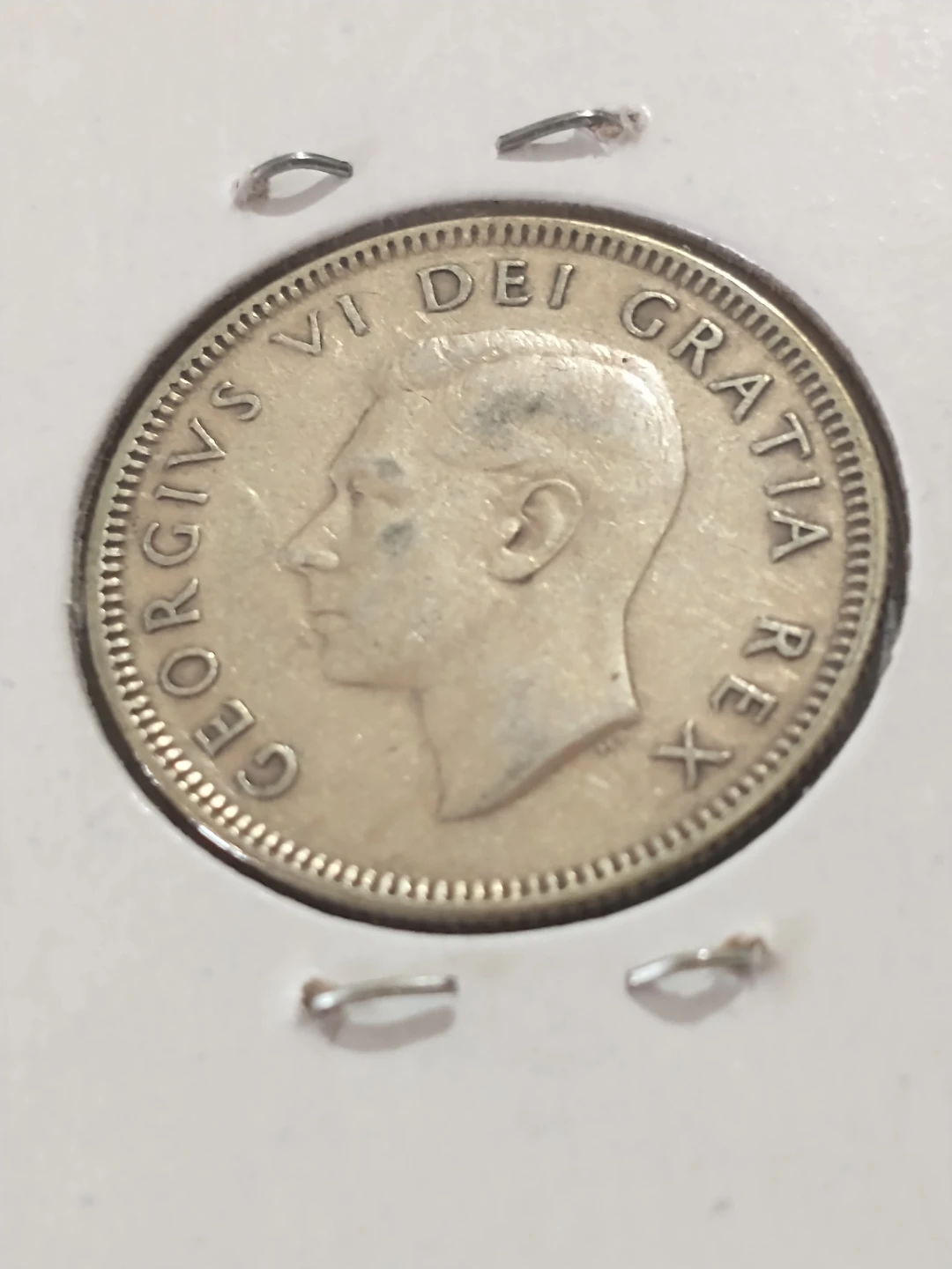 1949 Canada George VI silver quarter - photo 5