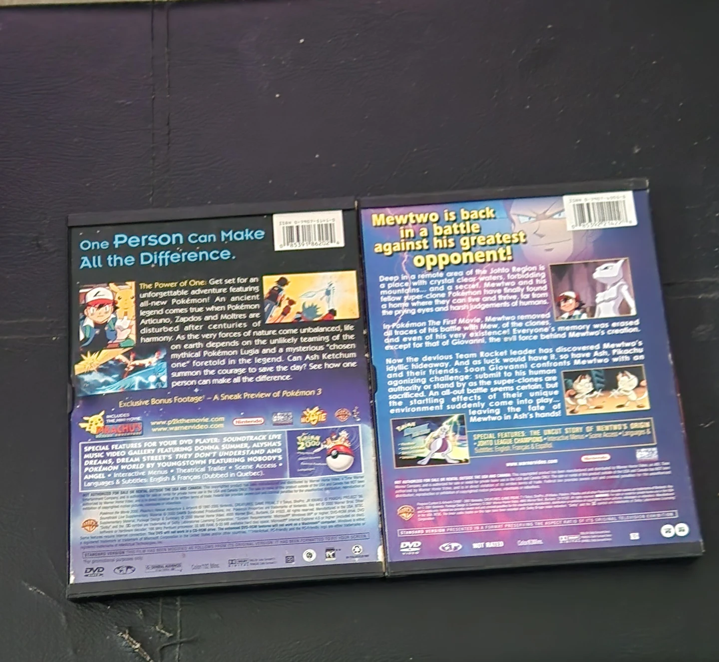 Movie 2000 + Mewtwo Returns Vintage DVD Bundle - photo 4