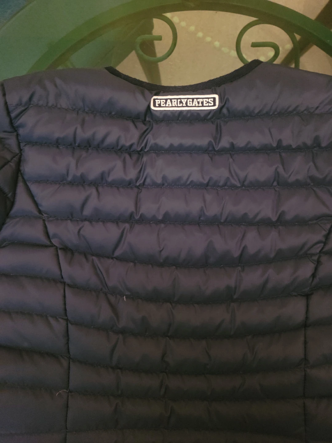 Pearly Gates Navy Down Puffer Jacket Size 0 - photo 3
