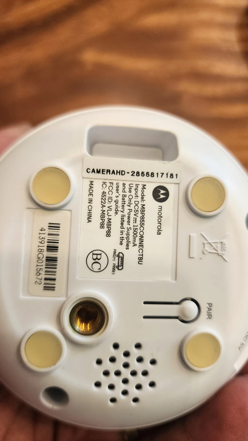 Motorola WiFi Video Baby Monitor - photo 3