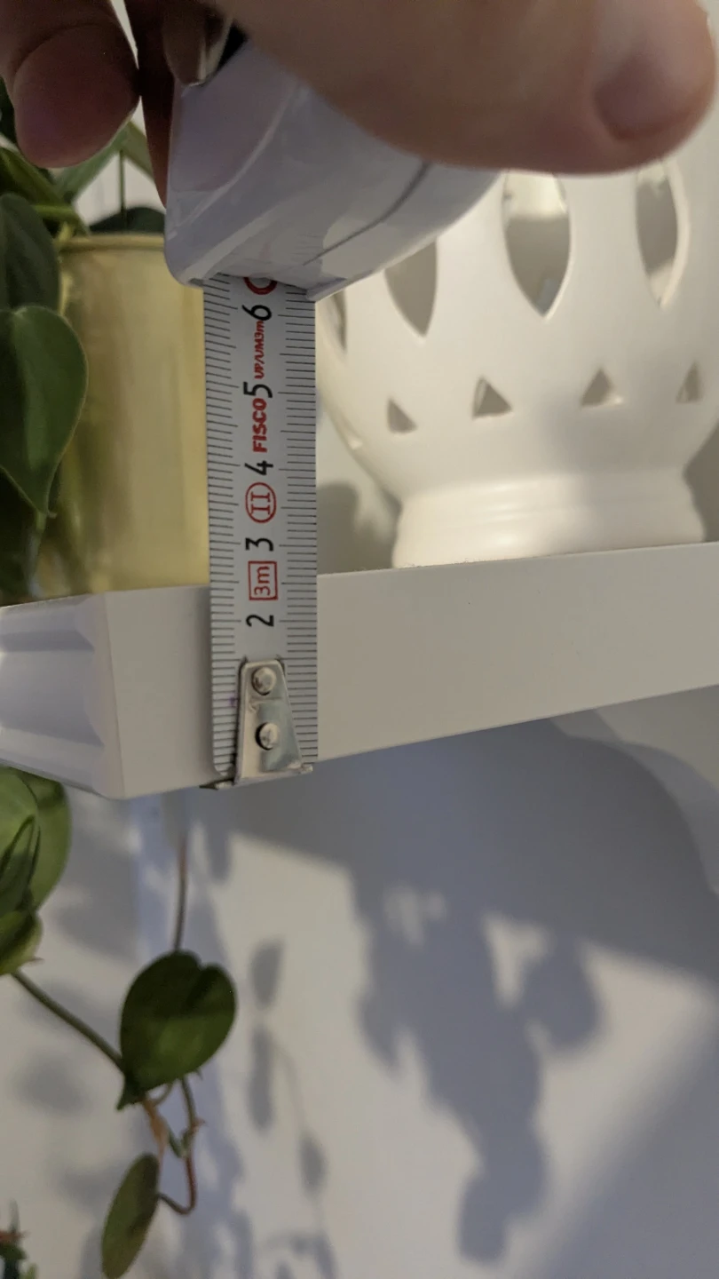White Floating Ika Shelf - photo 4