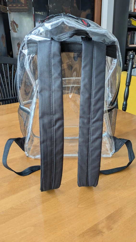 Clear Transparent Backpack - photo 3