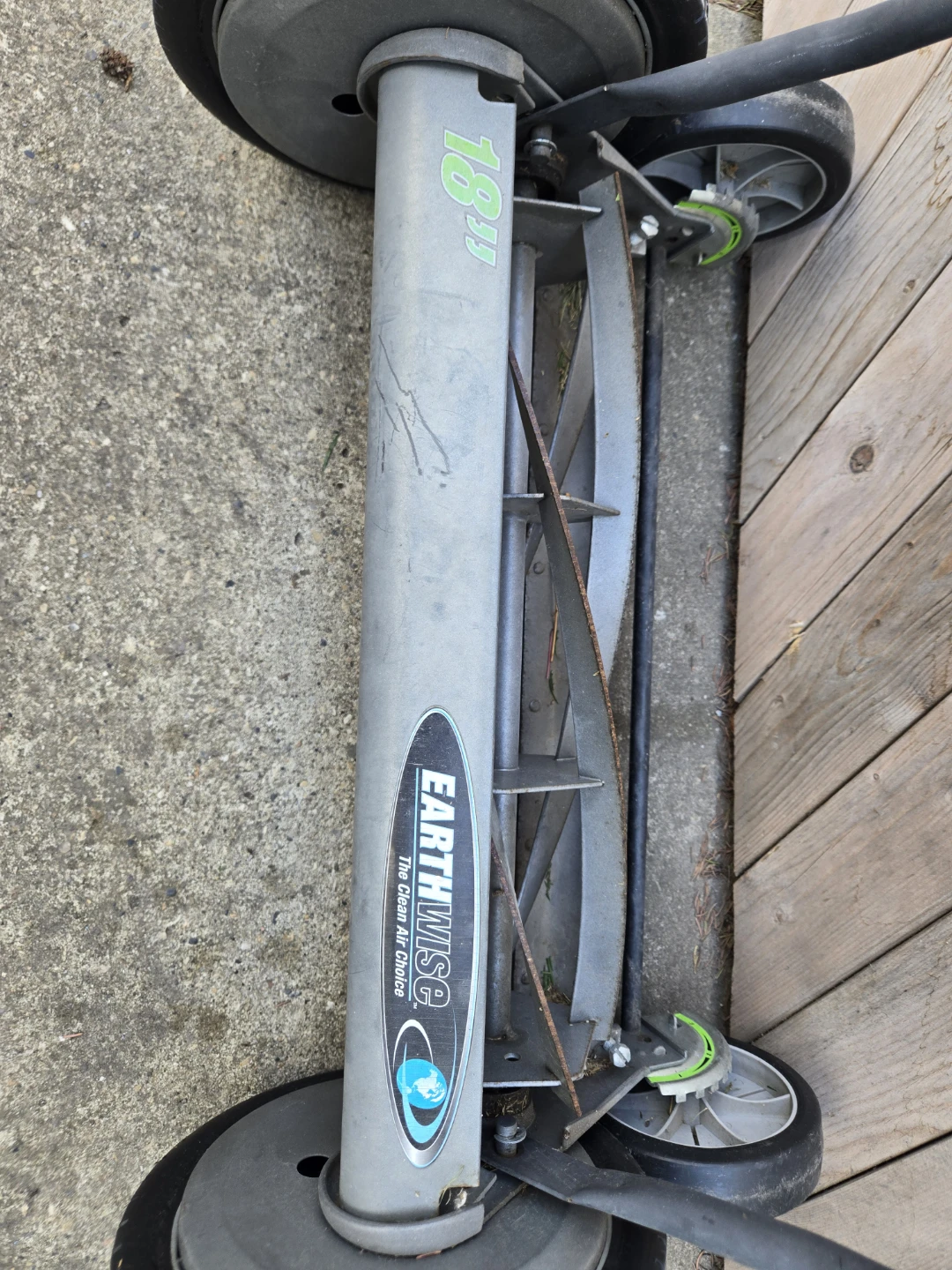 Earthwise 18" Reel Mower - photo 2