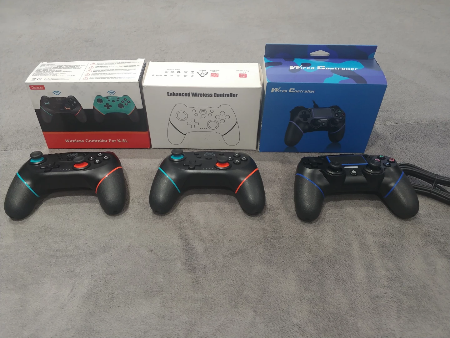 Nintendo and PlayStation controllers - photo 3