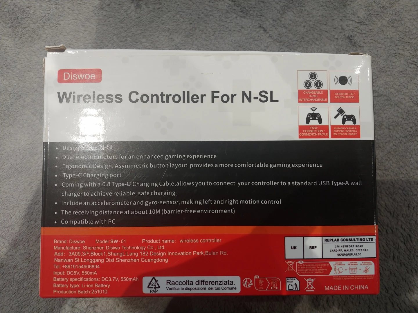 Nintendo and PlayStation controllers - photo 4