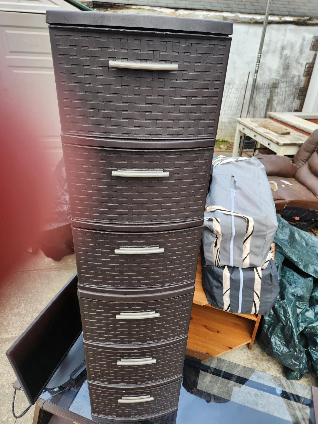 Set of 2 bed side table drawers - photo 2