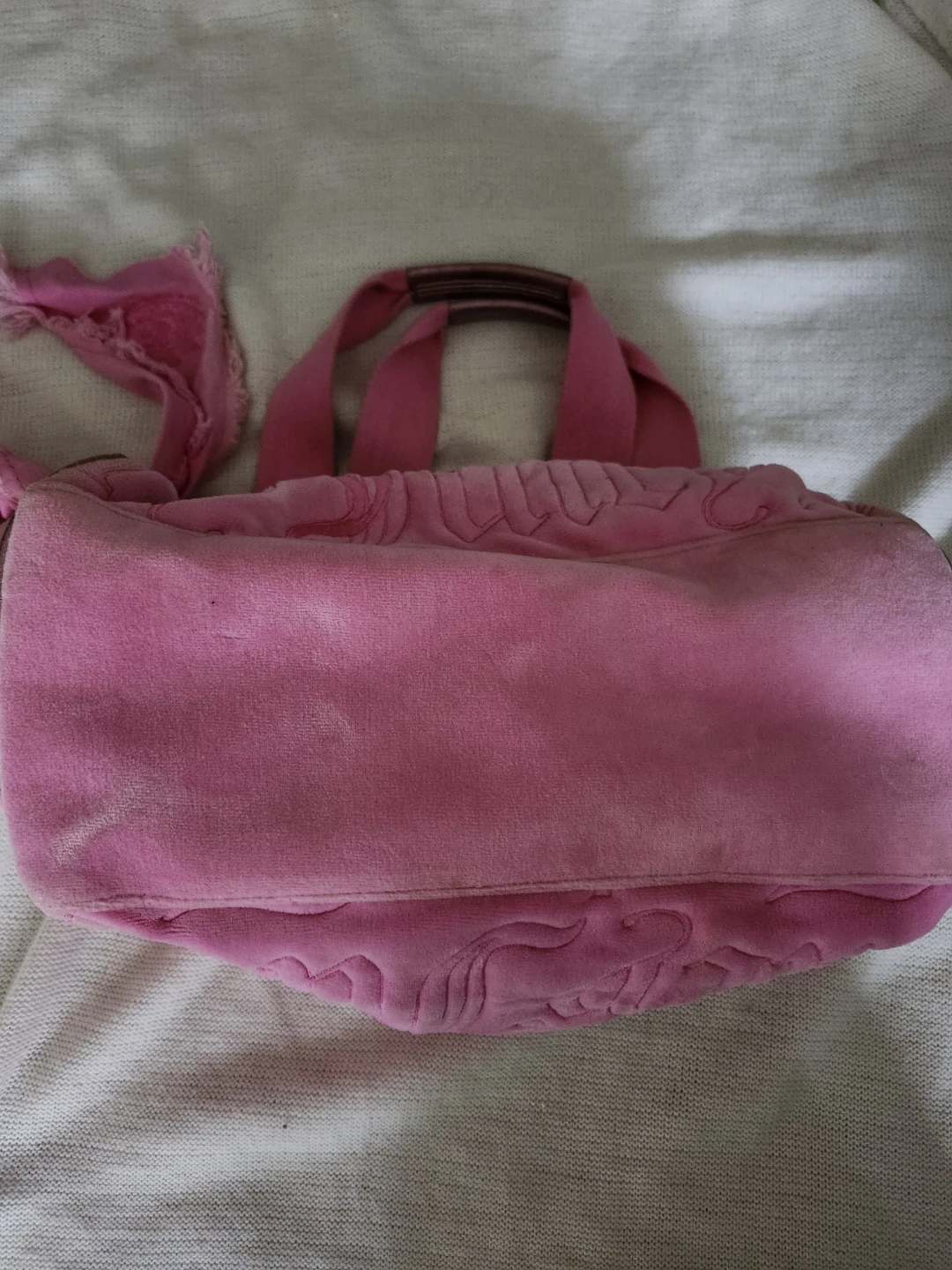 Juicy Couture Pink Velour Bag Very Rare - photo 5