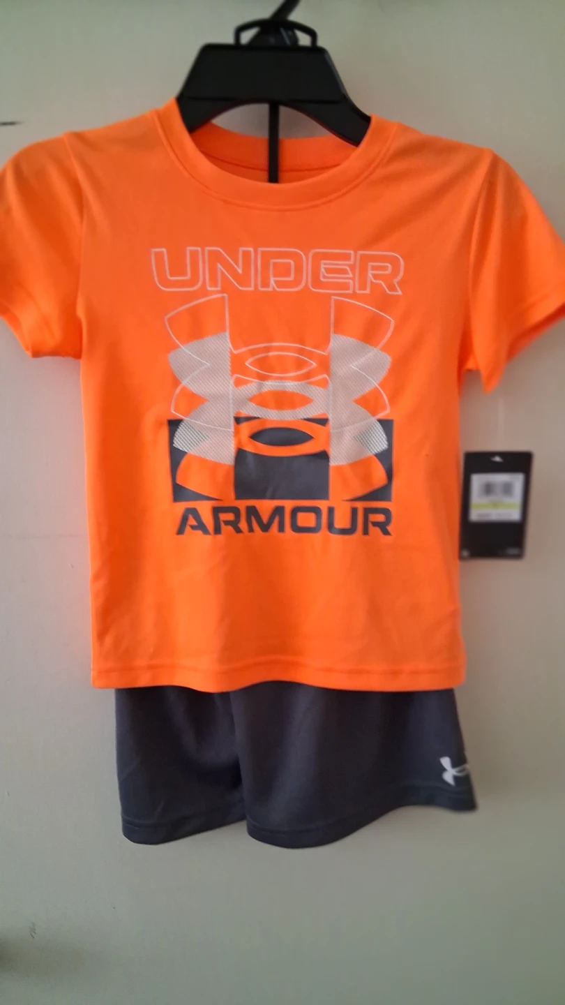 Under Armour Orange Blast 2 Piece Set Size 4 - photo 2