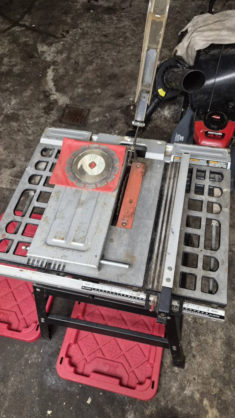 SKILSAW 10" (254mm) Table Saw Model 3600 15A 09114 - photo 3