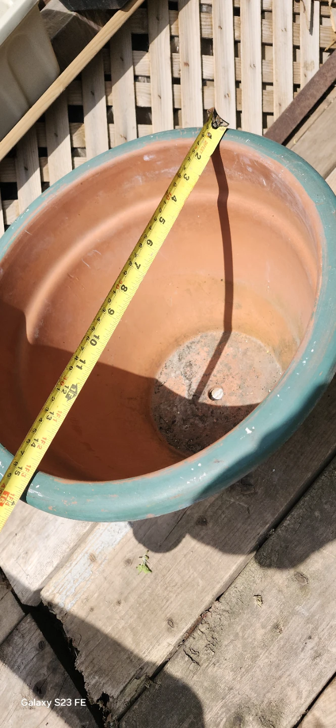 Ceramic Terracotta Flower Pot Planter Large - photo 2