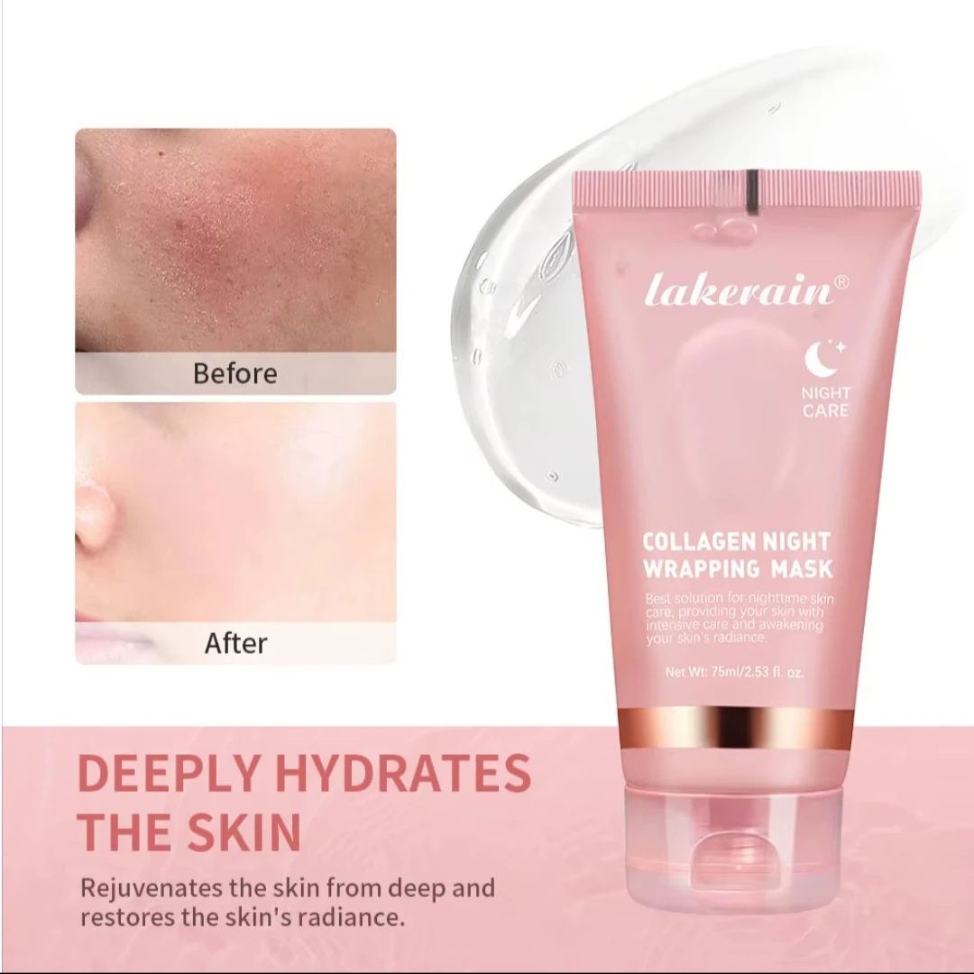 Lakerain Collagen Night Wrapping Mask 75ml - photo 3