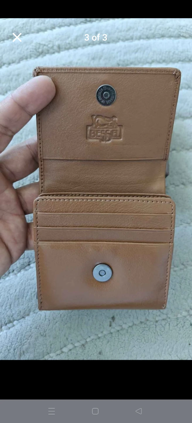 Bessel Brown Leather Wallet - photo 2
