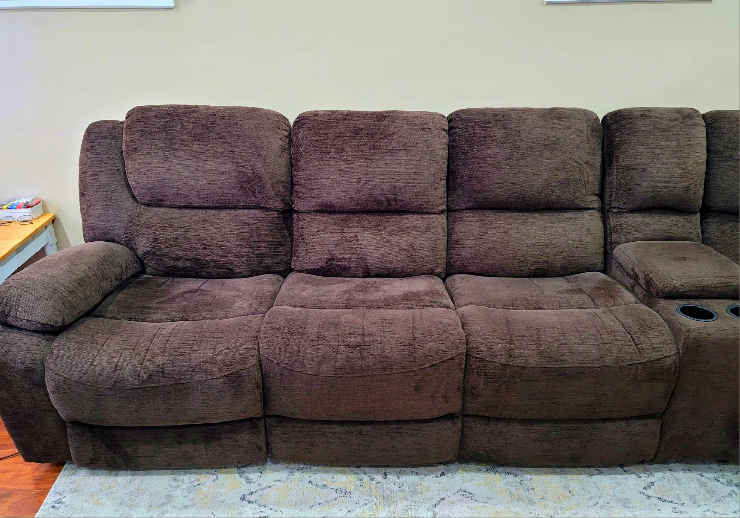 Leon's Electric Power recliner couch sofa sectional extra comfy - photo 3