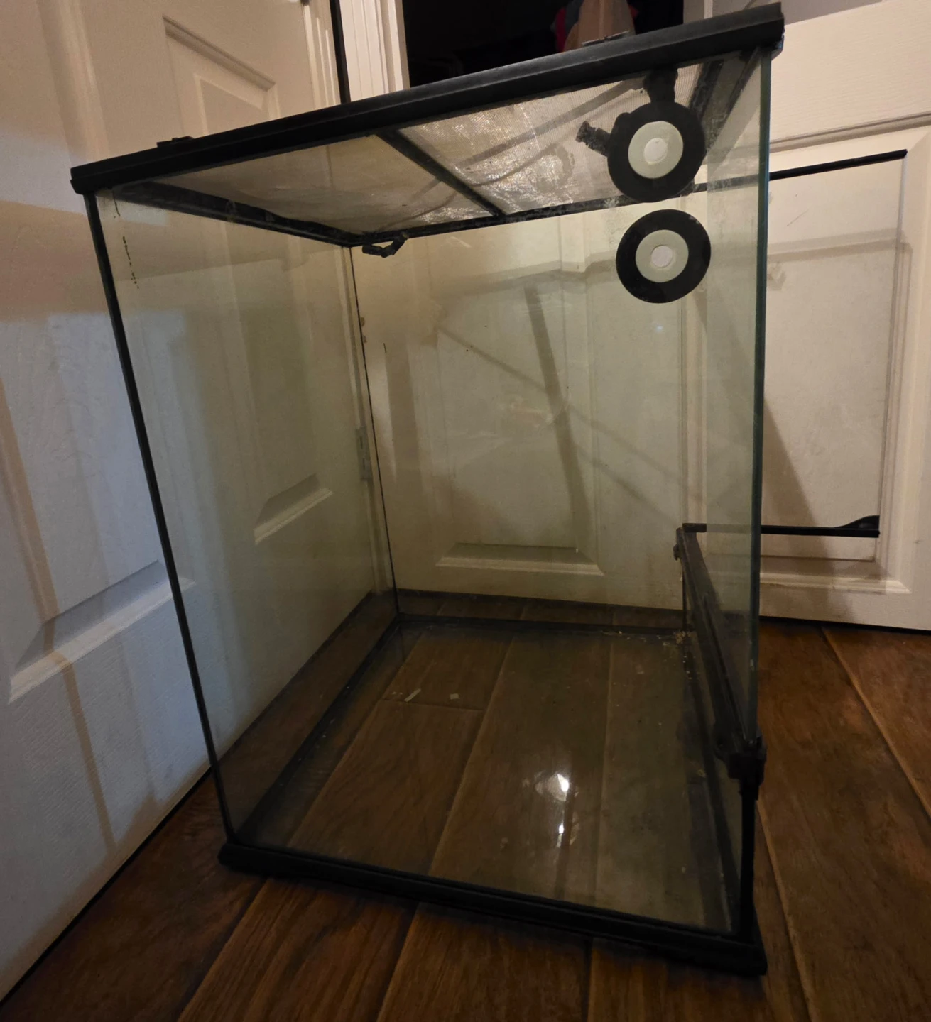 Glass Terrarium with Front Opening Doors - photo 3