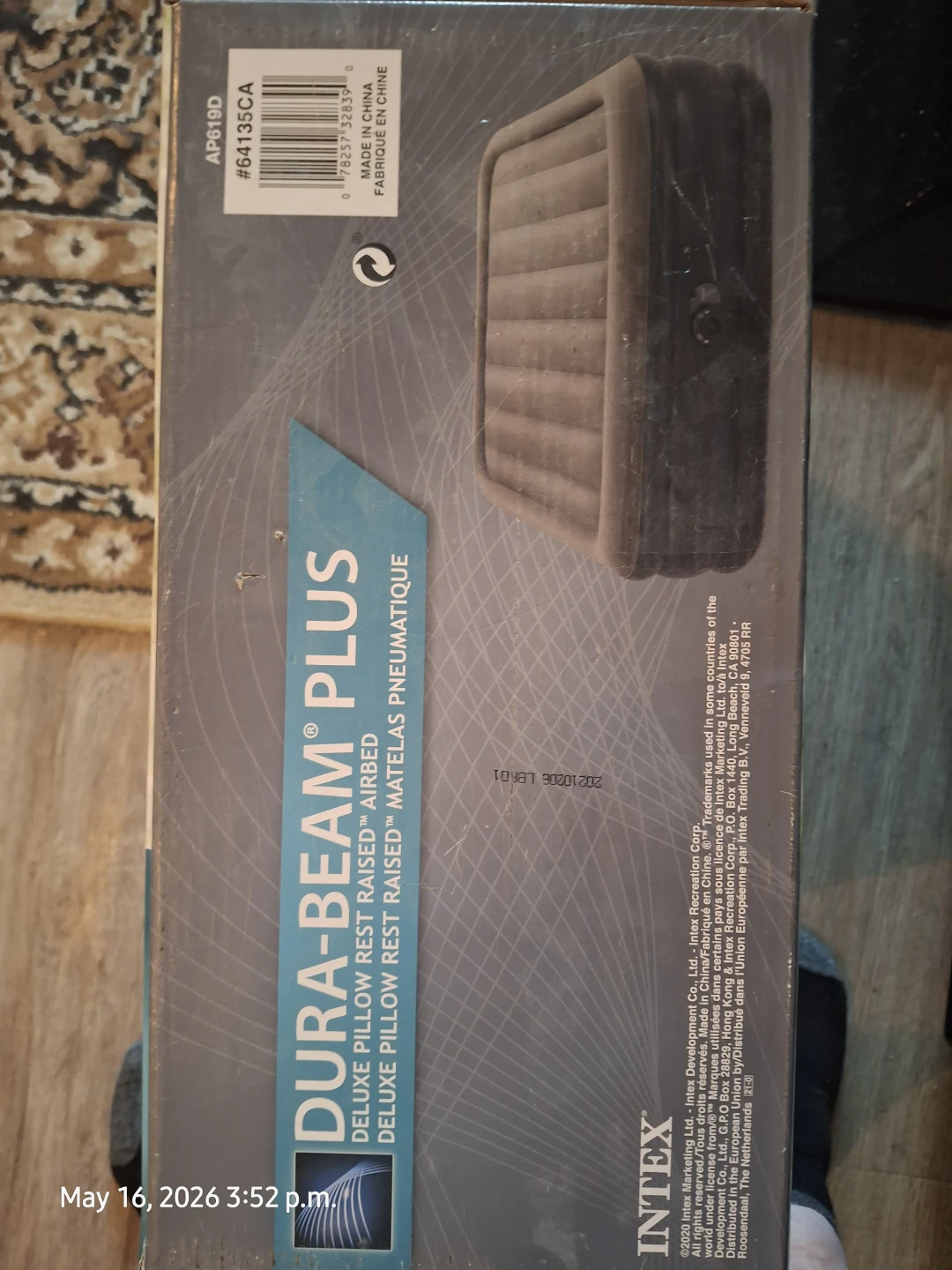 Intex Dura-Beam Plus Queen Air Mattress - photo 2
