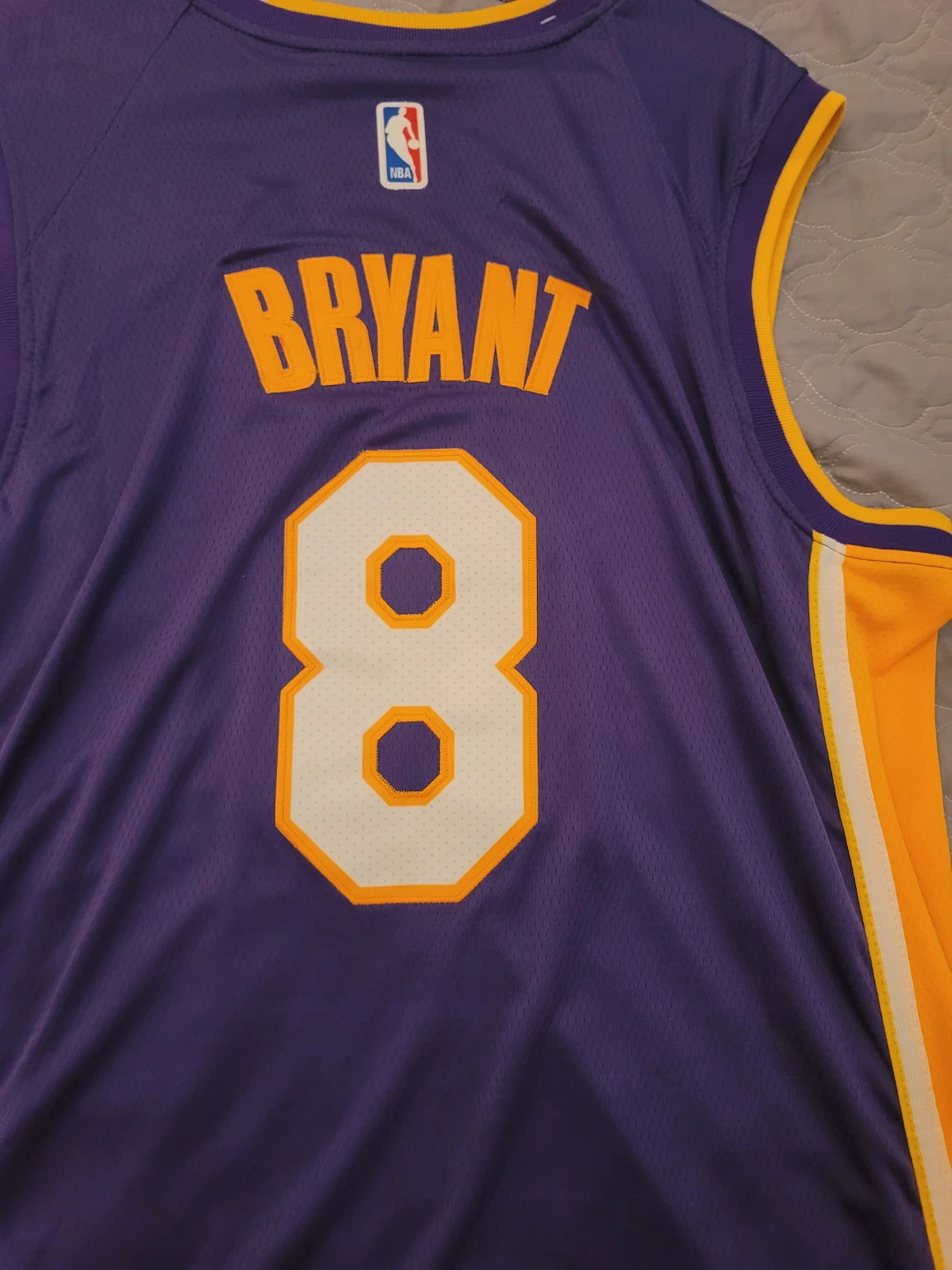 Kobe Bryant Los Angeles Lakers #8 "Black Mamba" Jersey Size 54 - photo 3