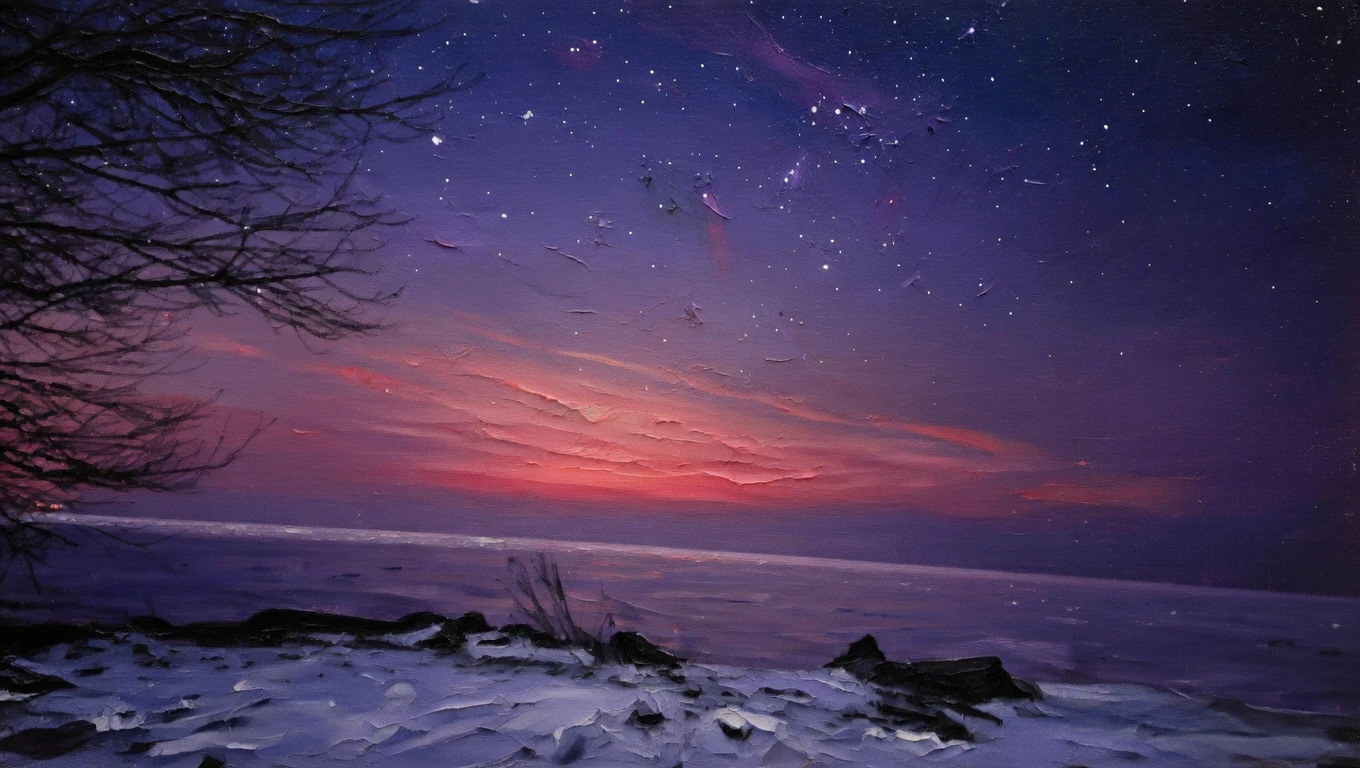 Oil Painting - Lighthouse Sunset - photo 3