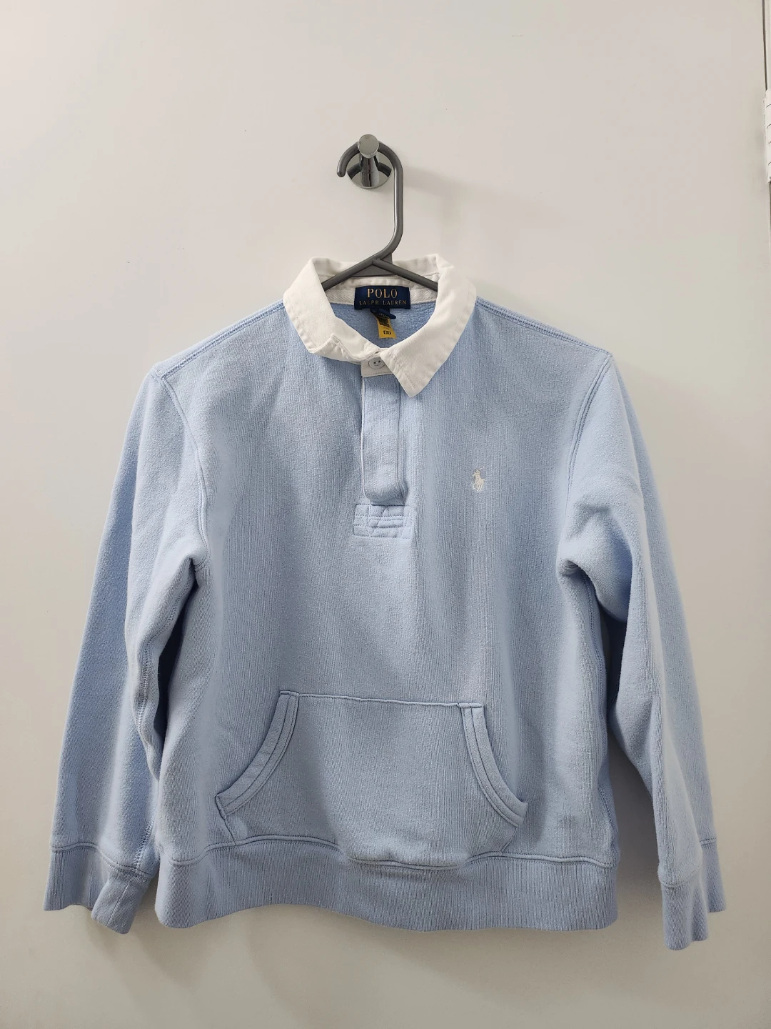 Polo Ralph Lauren Baby Blue Rugby Shirt