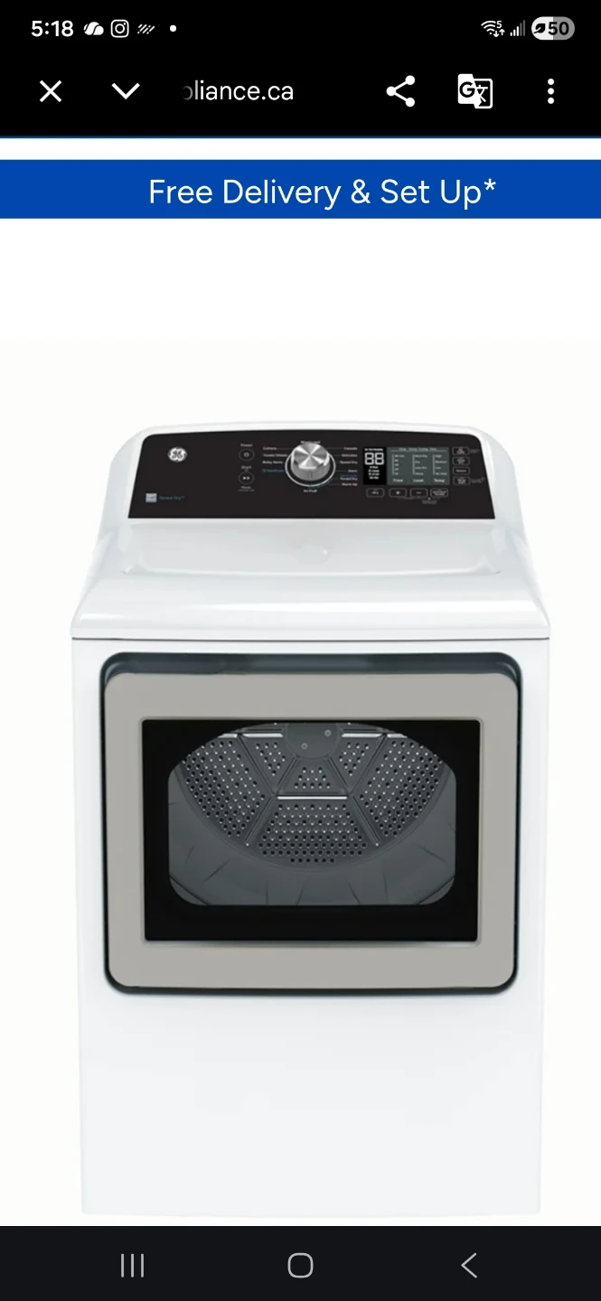 GE Electric Dryer