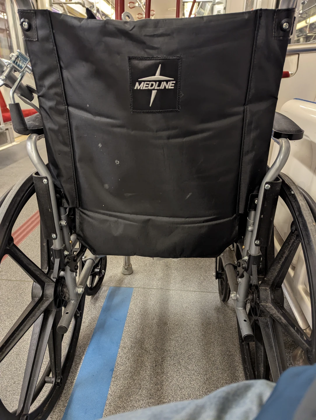 Medline Wheelchair with Cushion - photo 2