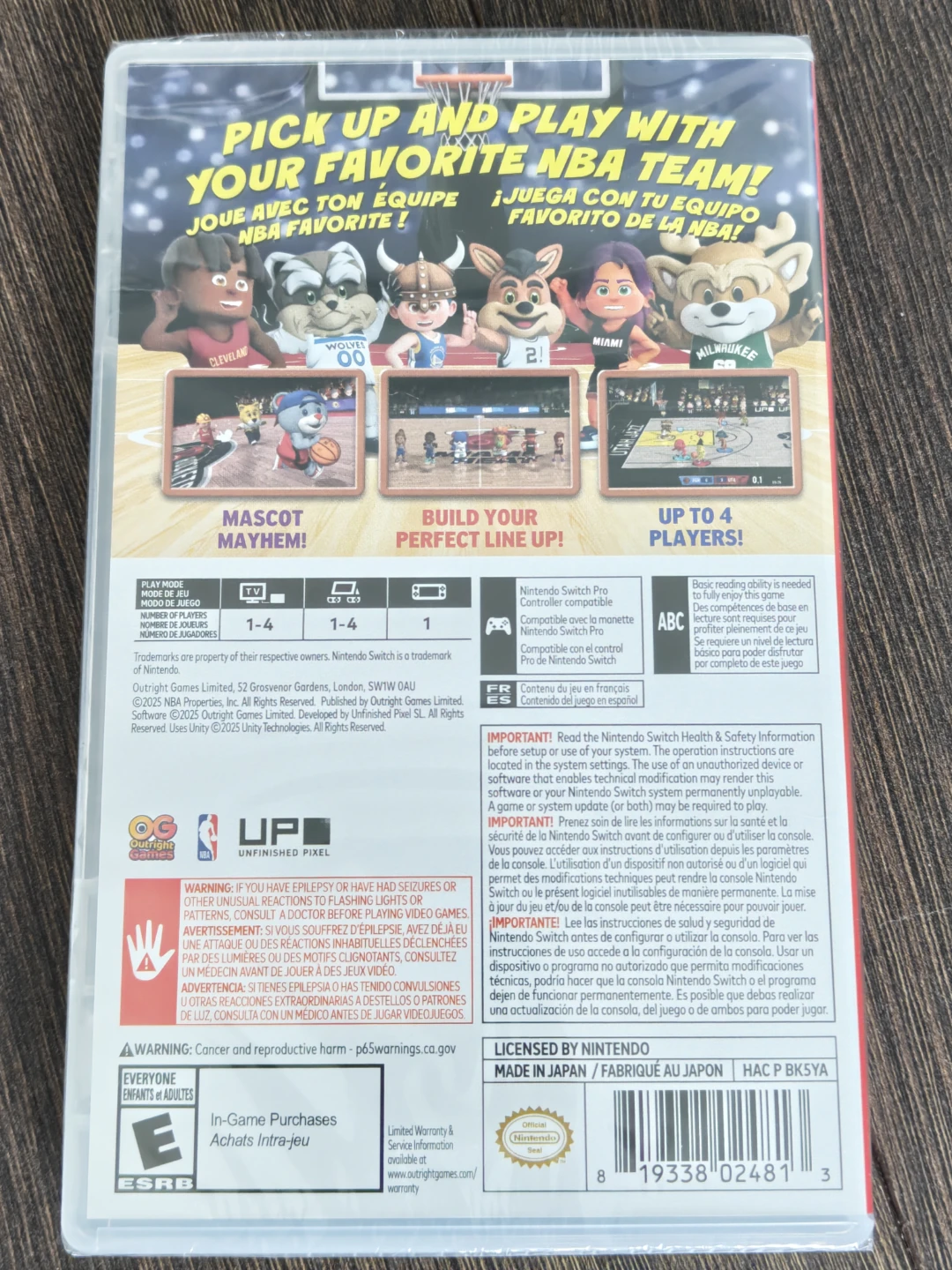 NBA BOUNCE Nintendo Switch / Switch 2 (new) - photo 2