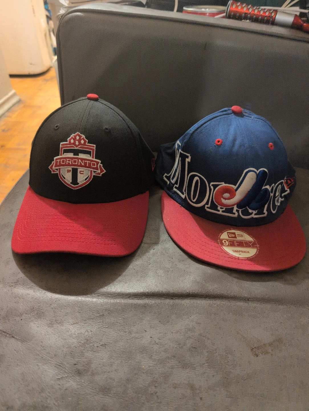 Two Toronto FC Baseball Caps