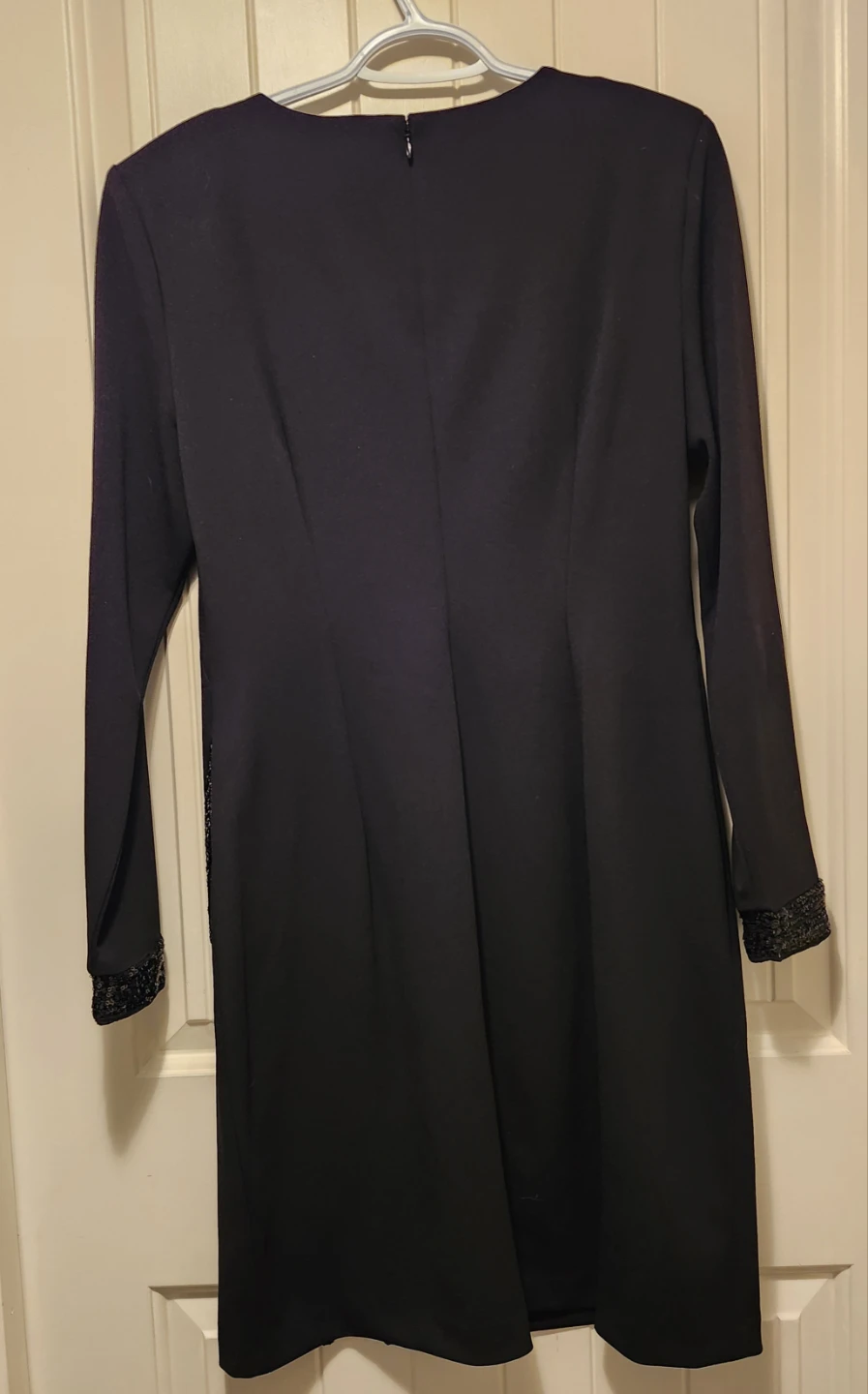 DKNY Black Dress with Sequin Detail - Size US 12 - photo 2